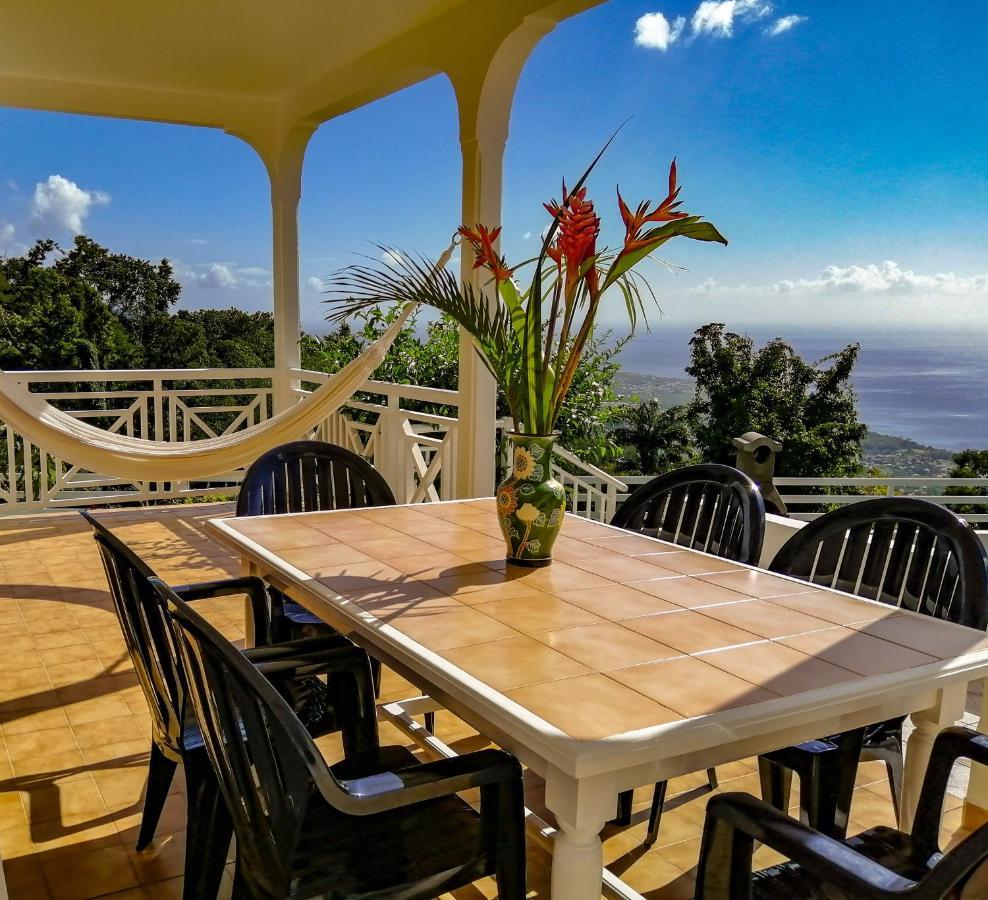 Belavue & Spa Prive, Avec Vue Panoramique Sur Mer, Jardin Creole Paysager, Jacuzzi Prive Bouillante Kültér fotó