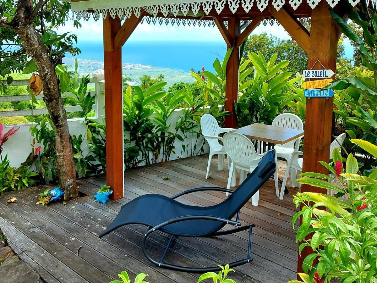 Belavue & Spa Prive, Avec Vue Panoramique Sur Mer, Jardin Creole Paysager, Jacuzzi Prive Bouillante Kültér fotó